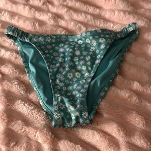 Aeropostale Teal Cheeky Bikini Bottom